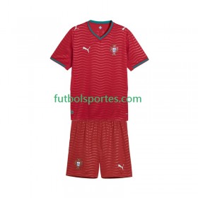 Camiseta Portugal Niño Primera Equipación Copa Mundo 2026
